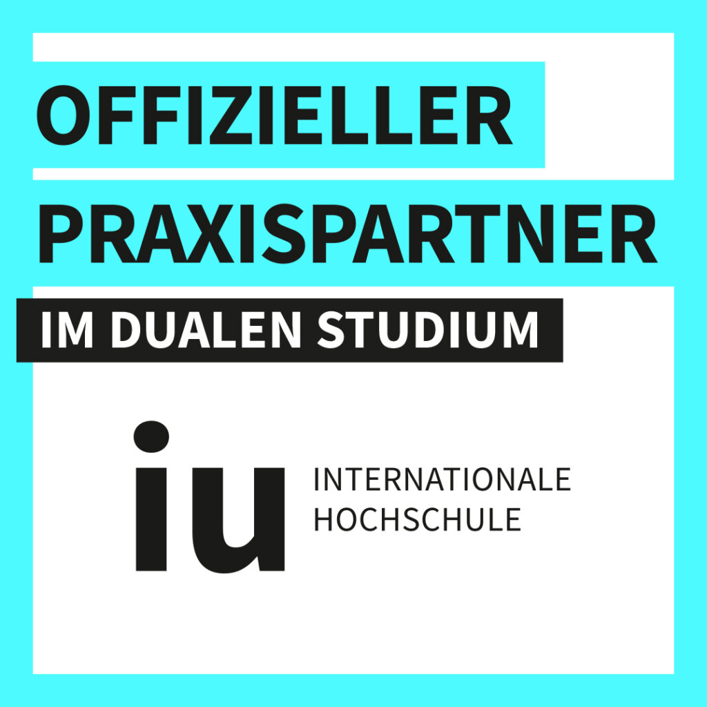 Offizieller Praxispartner der IU im dualen Studium